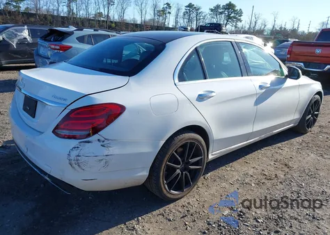 2018 Mercedes-Benz C 300 4Matic из США, поврежденный, VIN WDDWF4KB7JR351702